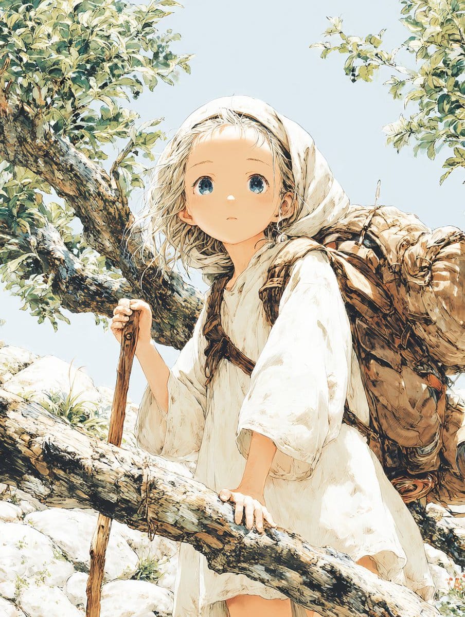 收集碎光与微风:一组充满故事感的插画分享